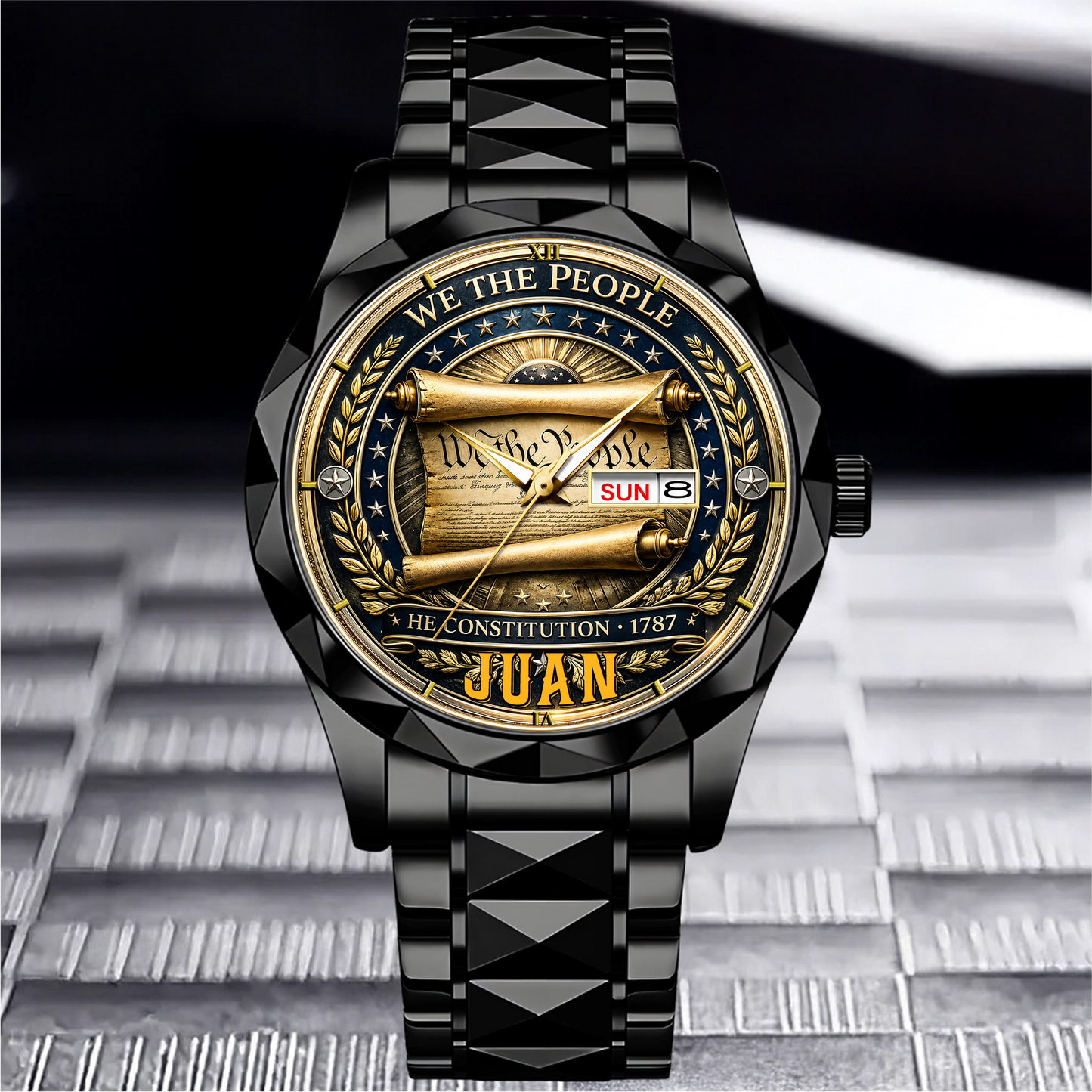 JUAN - TC01WT008 - Constitution & Liberty Customized America 250th Anniversary Watch