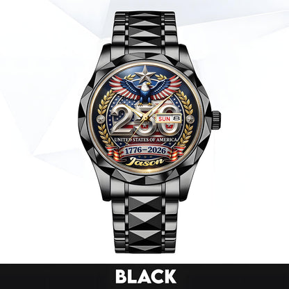 JASON - TC01WT006 - Constitution & Liberty Customized America 250th Anniversary Watch