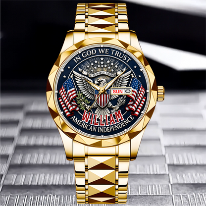 WILLIAM - TC01WT007 - Customized USA 250th Anniversary Capitol Watch
