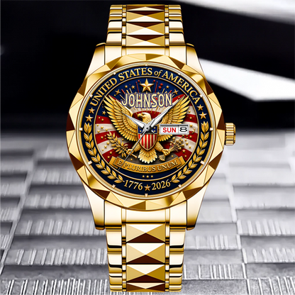 JOHNSON - TC01WT009 - Customized 250th Anniversary USA Watch