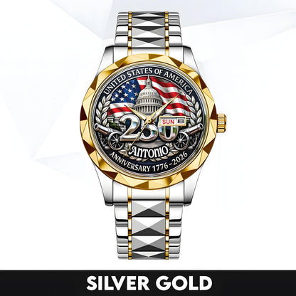 ANTONIO - TC01WT005 - Customized USA 250th Anniversary Capitol Watch