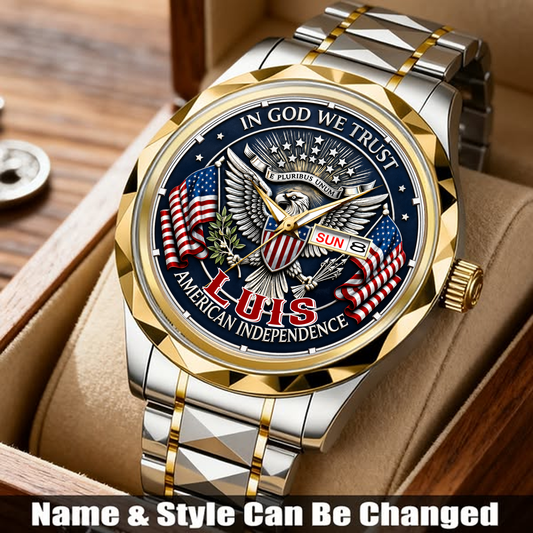 LUIS - TC01WT007 - Customized USA 250th Anniversary Capitol Watch