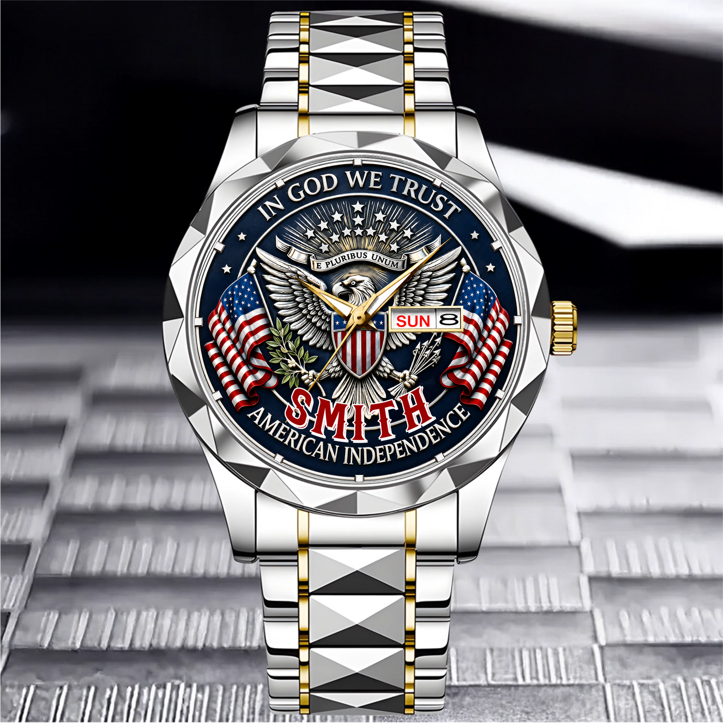 SMITH - TC01WT007 - Customized USA 250th Anniversary Capitol Watch