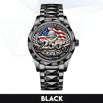 JONES - TC01WT005 - Customized USA 250th Anniversary Capitol Watch