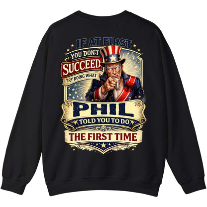PHIL - TC01TS018 - If At First You Don't Succeed, Try Doing What PHIL Told You To Do The First Time