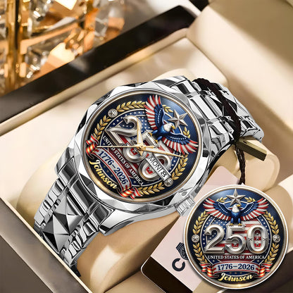 JOHNSON - TC01WT006 - Constitution & Liberty Customized America 250th Anniversary Watch