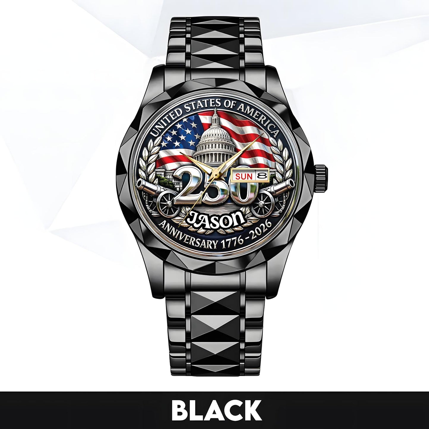 JASON - TC01WT005 - Customized USA 250th Anniversary Capitol Watch