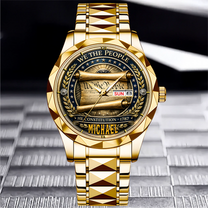 MICHAEL - TC01WT008 - Constitution & Liberty Customized America 250th Anniversary Watch