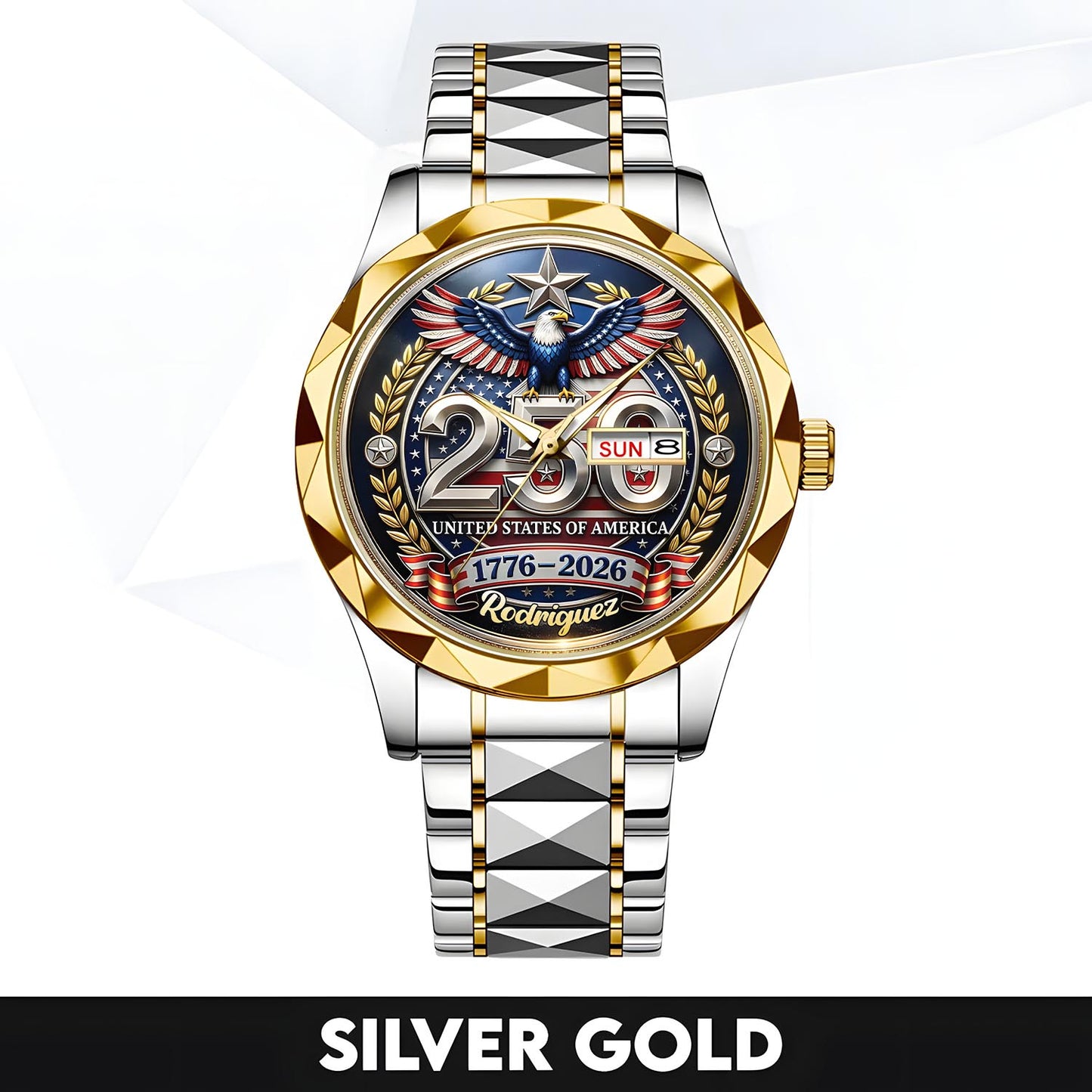 RODRIGUEZ - TC01WT006 - Constitution & Liberty Customized America 250th Anniversary Watch