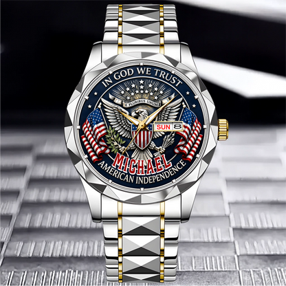 MICHAEL - TC01WT007 - Customized USA 250th Anniversary Capitol Watch