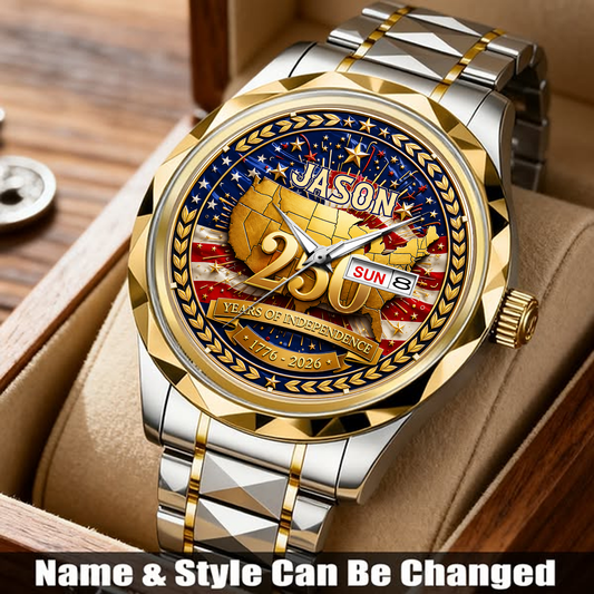 JASON - TC01WT010 - Customized 250th Anniversary USA Watch