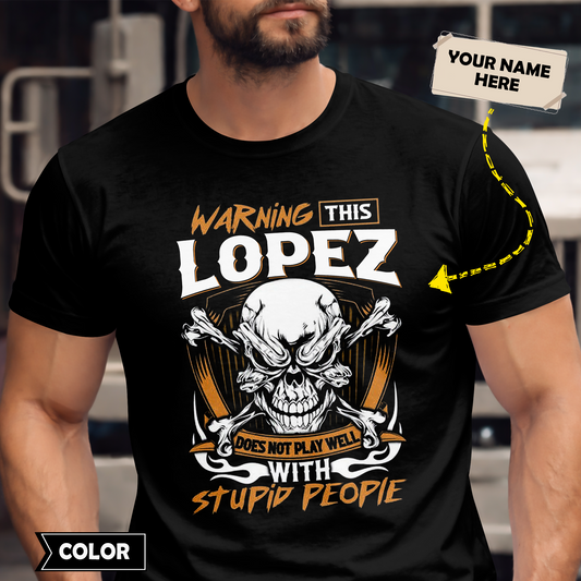 LOPEZ - Warning This Guy Does Not Play Well With Stupid People