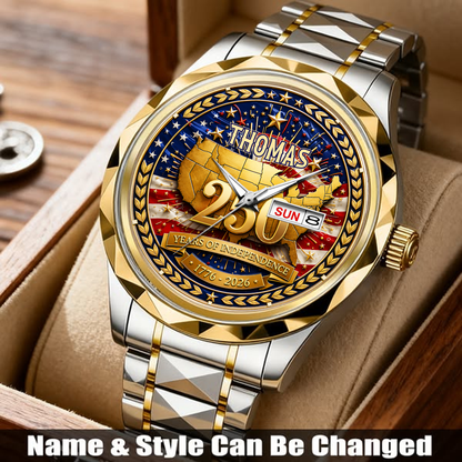 THOMAS - TC01WT010 - Customized 250th Anniversary USA Watch
