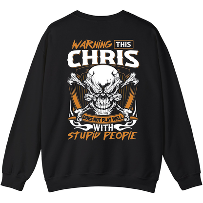 CHRIS - Warning This Guy Does Not Play Well With Stupid People