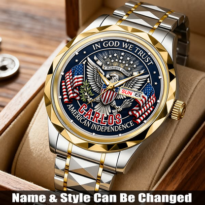 CARLOS - TC01WT007 - Customized USA 250th Anniversary Capitol Watch