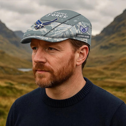 Custom U.S. Air Force Jeff Cap – Digital Camo Badge