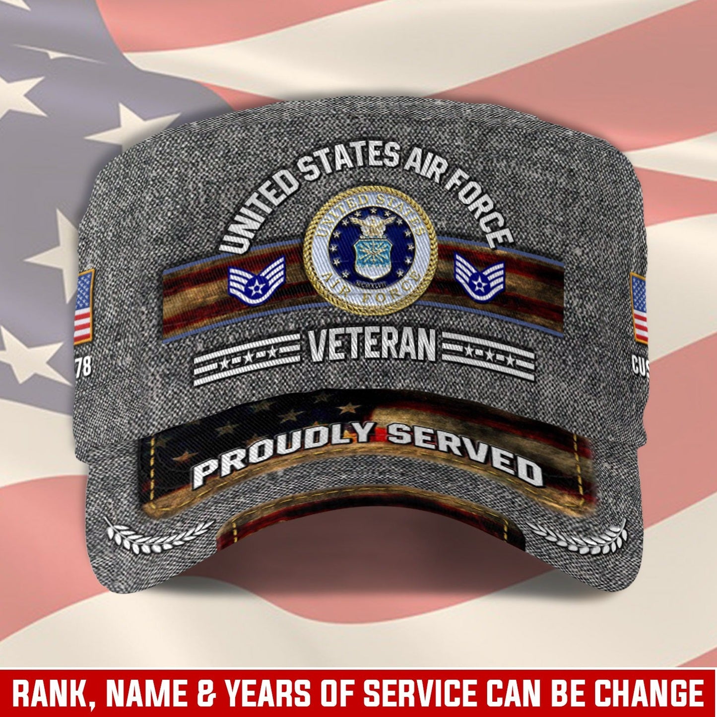 US Air Force – Military Cap -  Legacy Service Crest