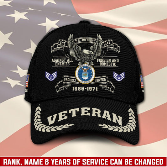 US Air Force – Classic Cap – Tactical Veteran Crest