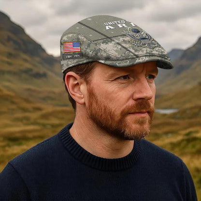 Custom U.S. Army Jeff Cap –  Digital Camo Badge
