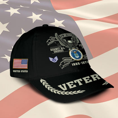 US Air Force – Classic Cap – Tactical Veteran Crest