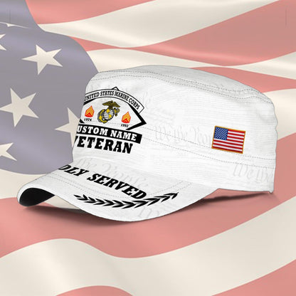 US Marine Corps – Military Cap - Veteran Proud Served