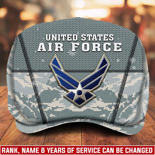 Custom U.S. Air Force Jeff Cap – Digital Camo Badge