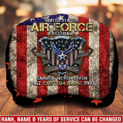 Custom U.S. Air Force Jeff Cap – Patriot Shield Design