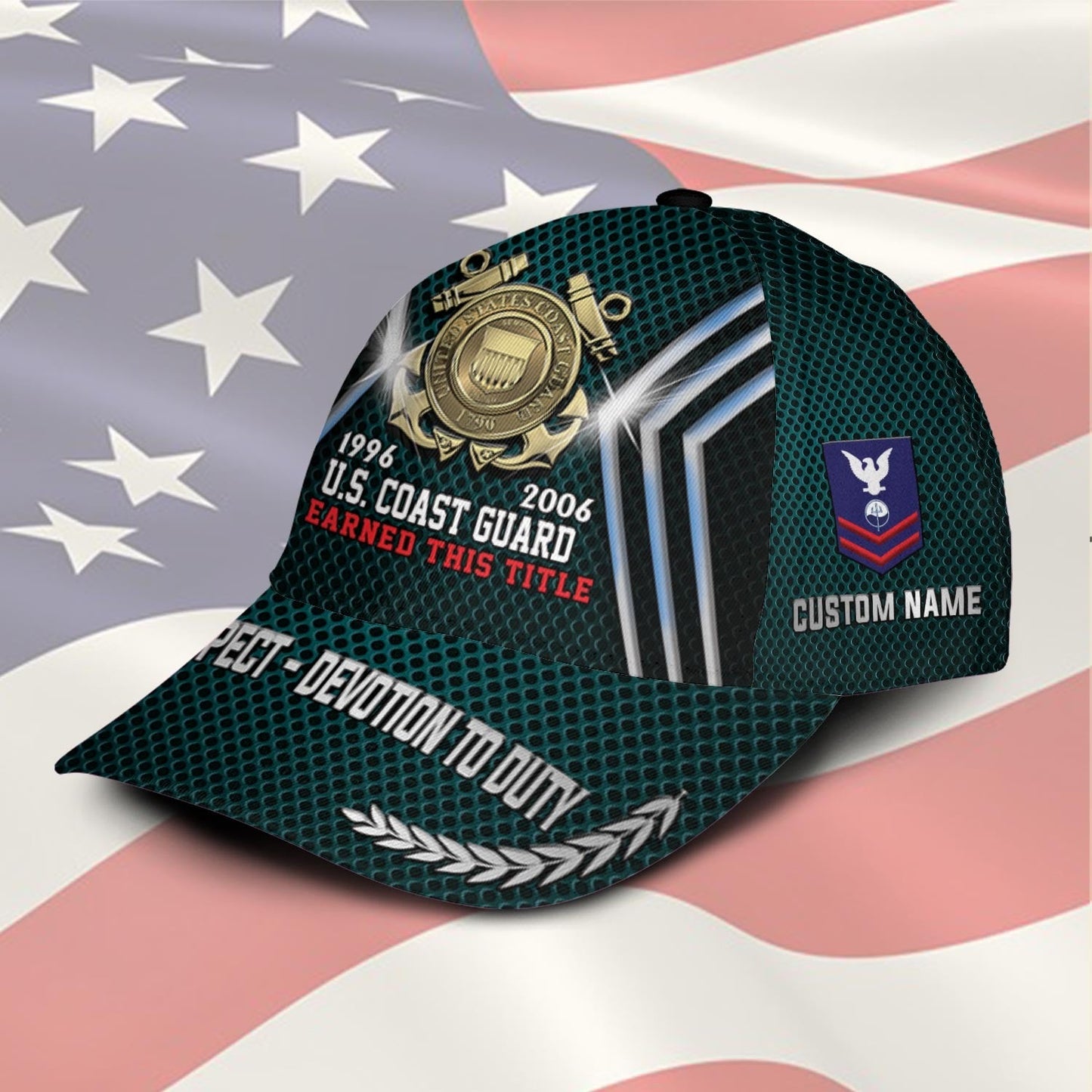 US Coast Guard – Classic Cap –  Combat Tech Emblem