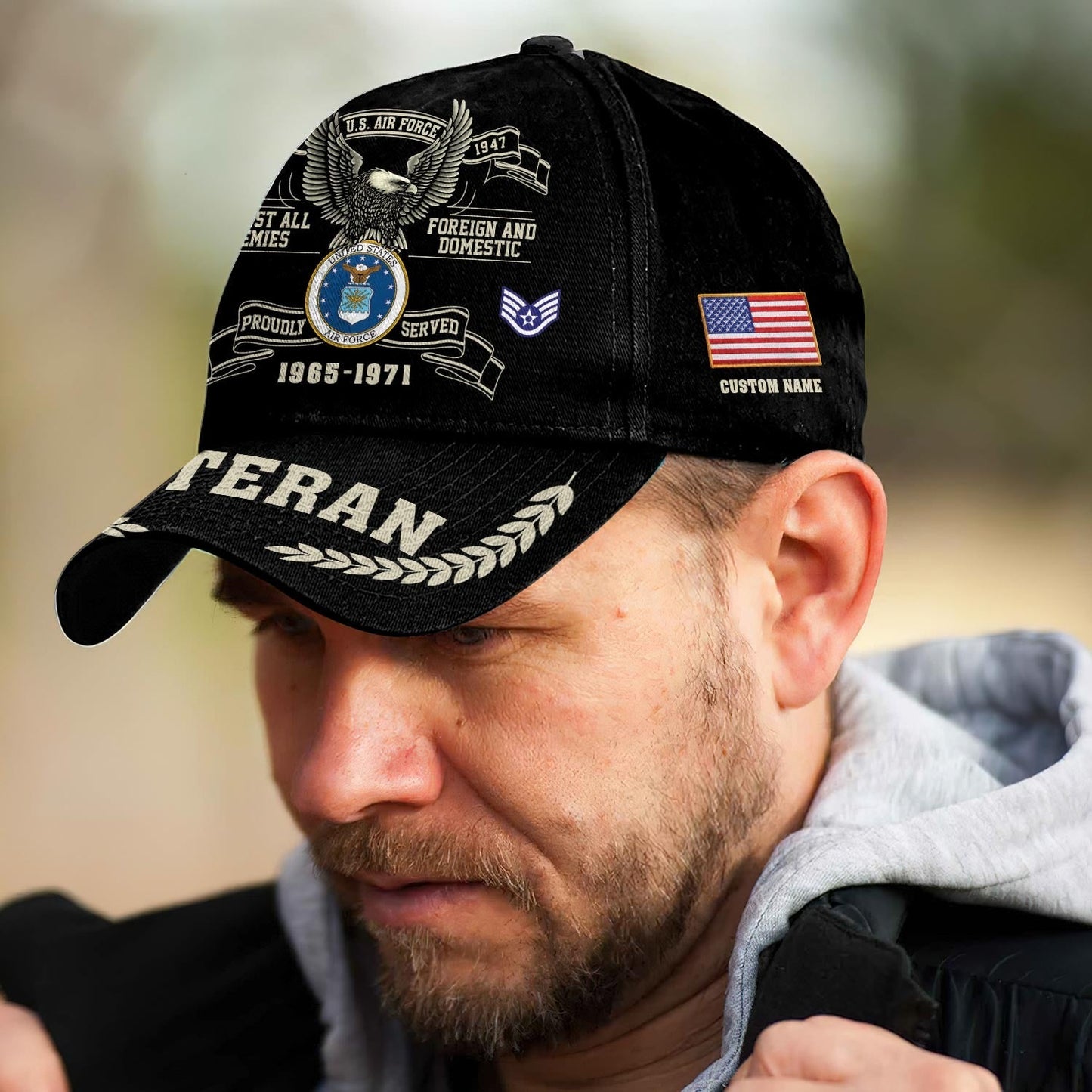 US Air Force – Classic Cap – Tactical Veteran Crest