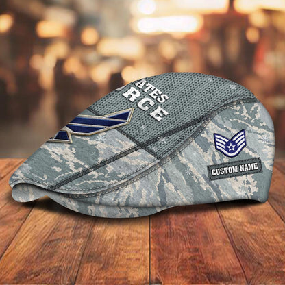 Custom U.S. Air Force Jeff Cap – Digital Camo Badge