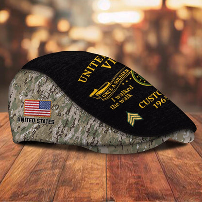 Custom U.S. Army Jeff Cap –  Heritage Oath Emblem