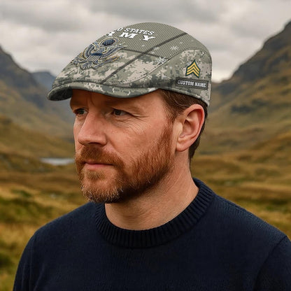 Custom U.S. Army Jeff Cap –  Digital Camo Badge