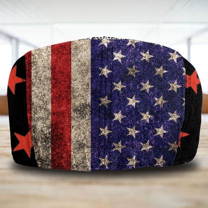 Custom U.S. Navy Jeff Cap –  Patriot Shield Design