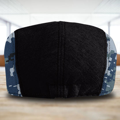 Custom U.S. Navy Jeff Cap –  Heritage Oath Emblem