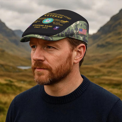 Custom U.S. Coast Guard Jeff Cap –  Heritage Oath Emblem