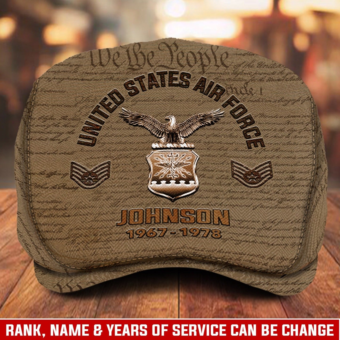 Custom U.S. Air Force Jeff Cap – Vintage Eagle Cap