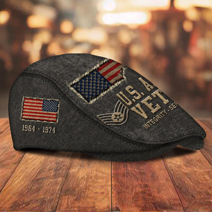Custom U.S. Air Force Jeff Cap – Denim Patch Cap