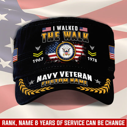 US Navy – Military Cap - I WALKED THE WALK