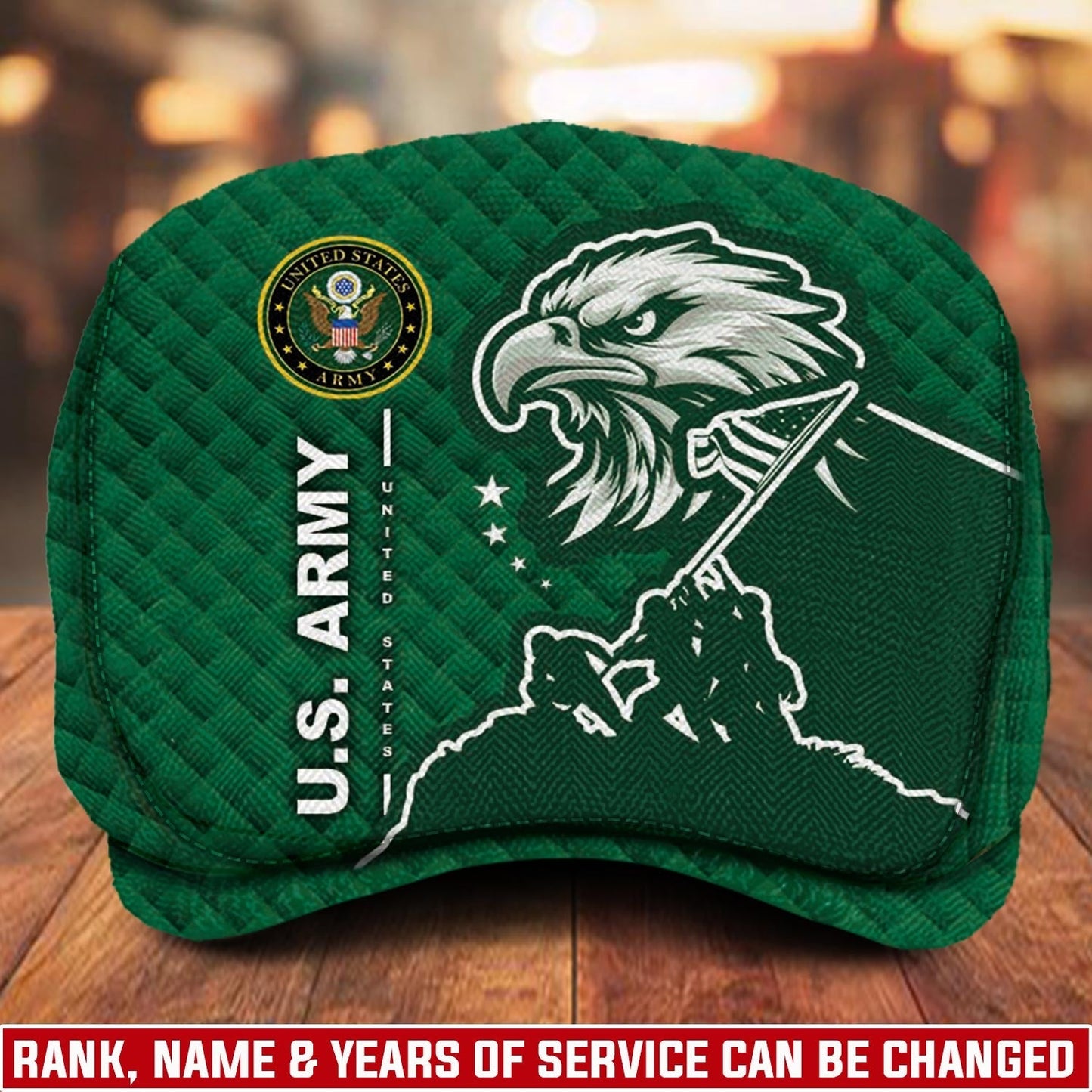 Custom U.S. Army Jeff Cap – Eagle of Honor