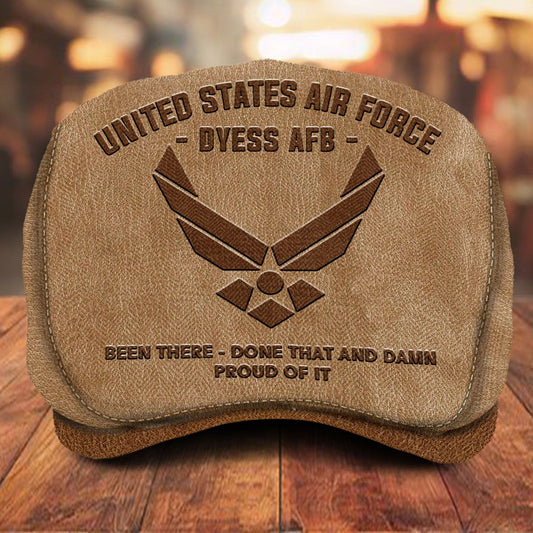 Custom U.S. Air Force Veteran Jeff Cap – BEEN THERE - DONE THAT AND DAMN PROUD OF IT