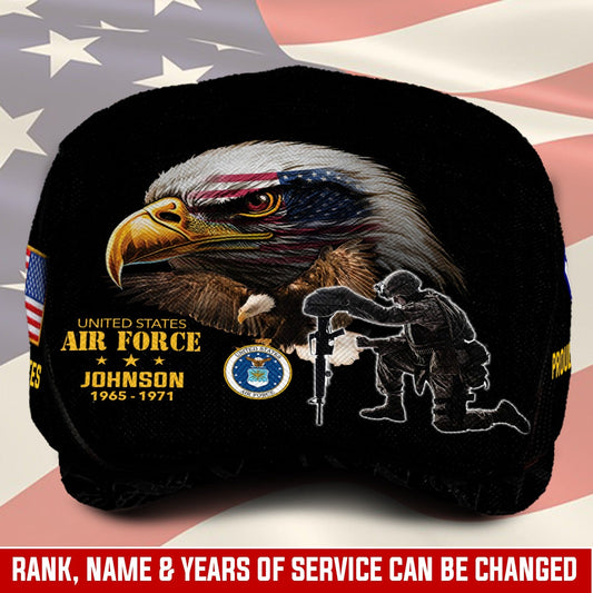 Custom U.S. Air Force Jeff Cap – Bald Eagle Design