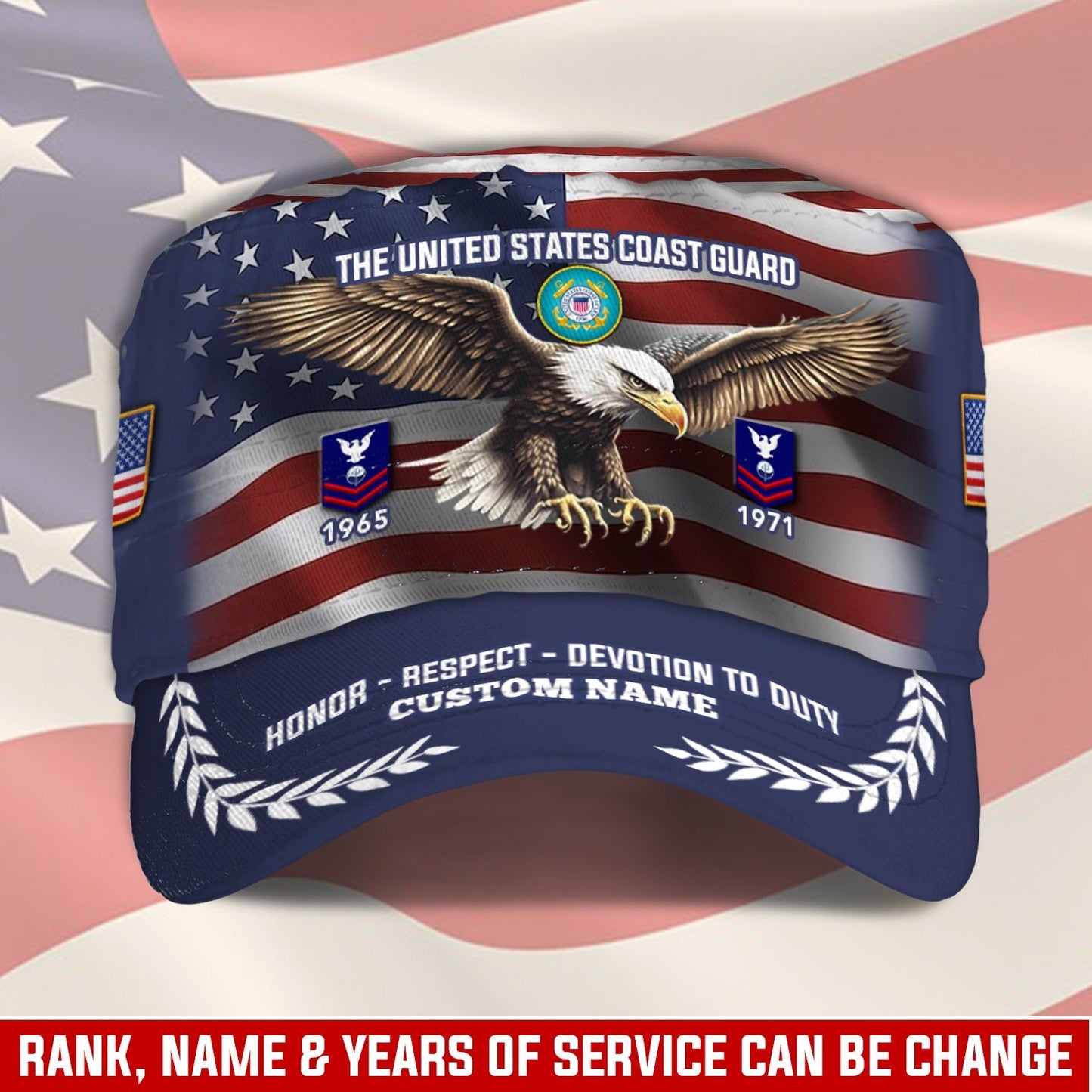 US Coast Guard – Military Cap - No One Gets Left Behind