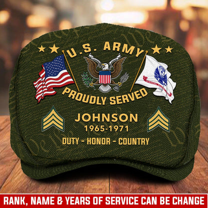 Custom U.S. Army Jeff Cap –  Thank a Veteran