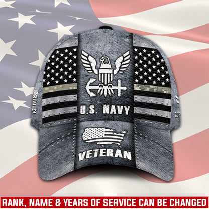 US Navy – Classic Cap – Riveted Metal