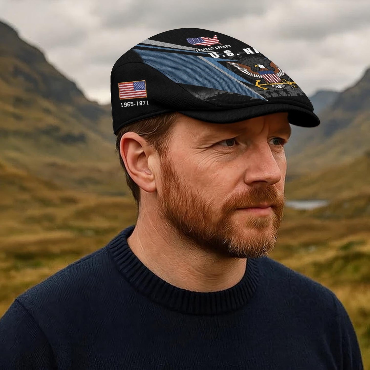 Custom U.S. Navy Jeff Cap –  USMC Heritage Military Cap