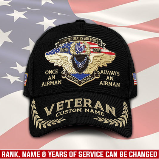 US Air Force – Classic Cap – Once A Soldier Always A Soldier