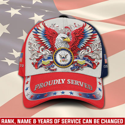 US Navy – Classic Cap – Red Eagle