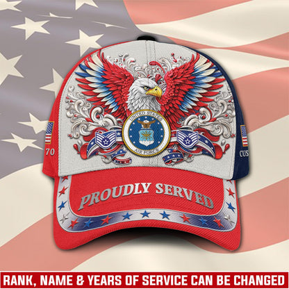 US Air Force – Classic Cap – Red Eagle