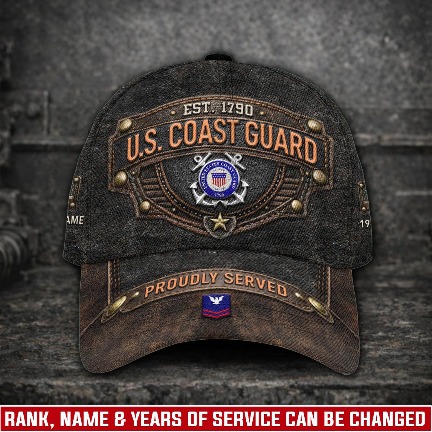US Coast Guard – Classic Cap – Distressed Heritage