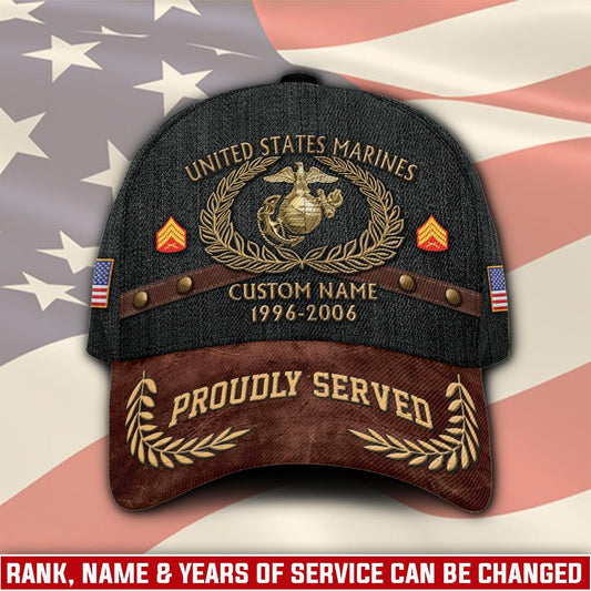 US Marine Corps – Classic Cap – Denim Design